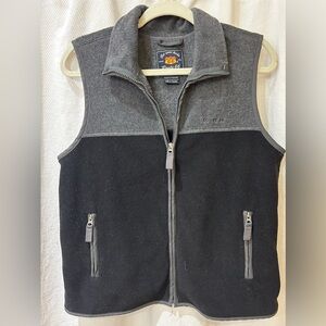Route 66 Gray Fleece Vest size Medium